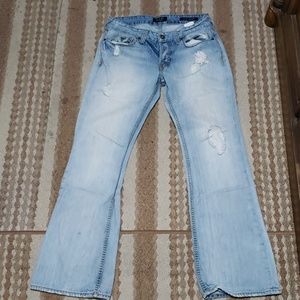 Light Blue Distressed Guess Jeans 32x32